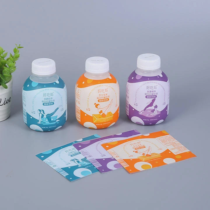 Custom Printed Pvc Shrink Labels For Bottles