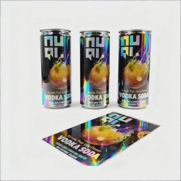 Custom Printed Shrink Sleeve Labels For Beverage