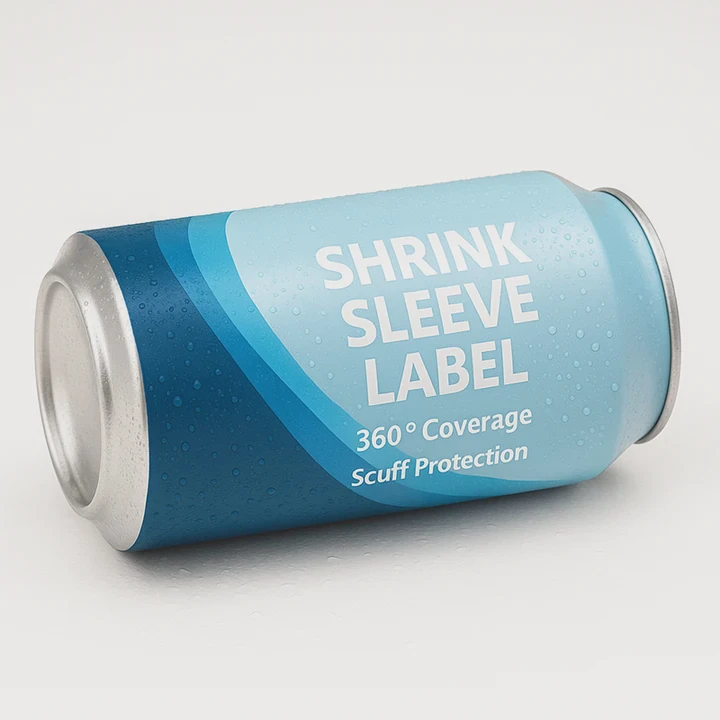 Custom Bopp Shrink Sleeve Labels For Bottles