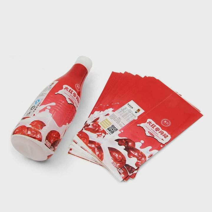 Custom Pet Pvc Shrink Sleeve Labels For Wine Bottles