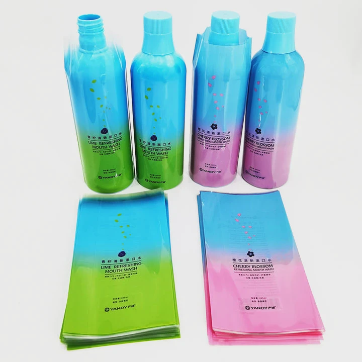 Custom Pvc Pet Shrink Sleeve Labels For Pet Food