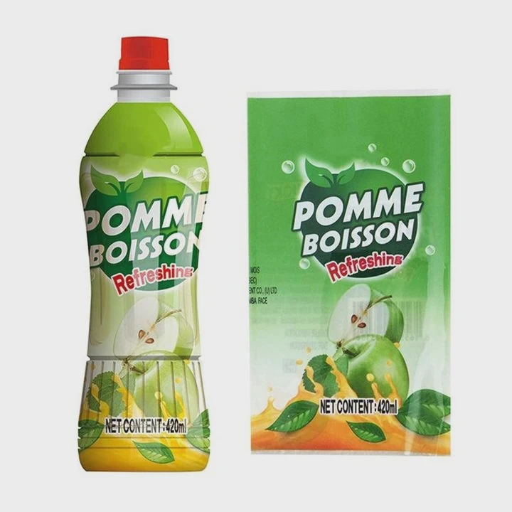 Eco Pet Shrink Sleeve Label For Beverage Bottles