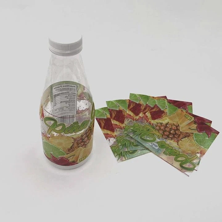 Bottle Neck Shrink Sleeve Labels For Wine