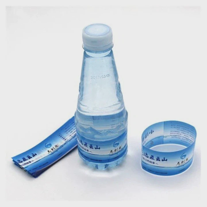 Waterproof Pvc Shrink Sleeve Bottle Label