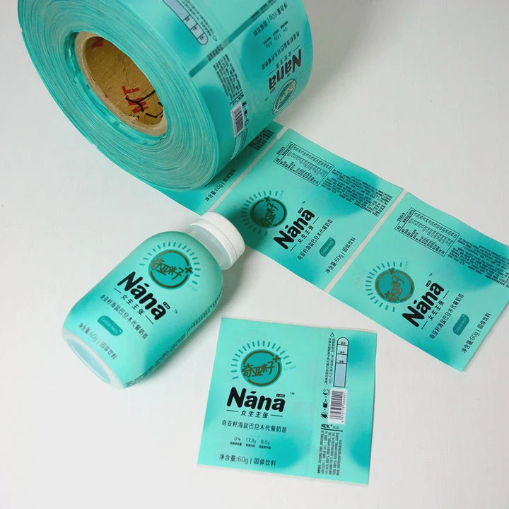 Custom Printed Shrink Sleeve Labels For Bottles