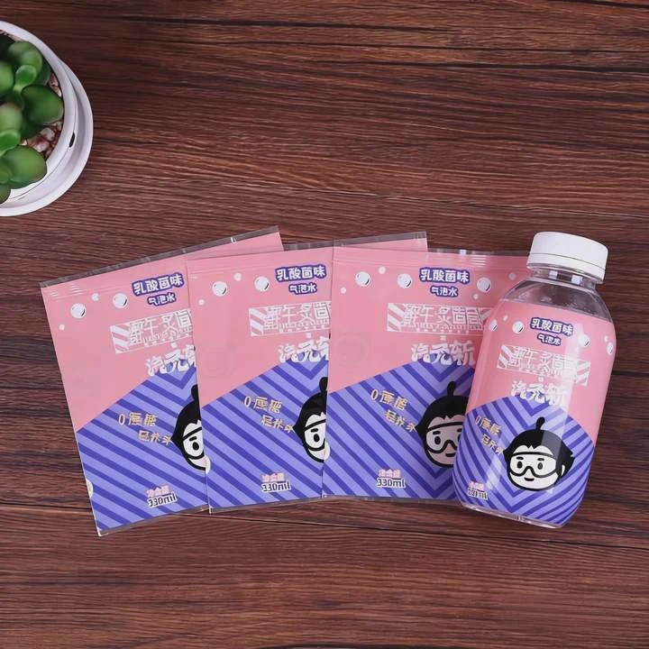 Custom Waterproof Pvc Shrink Labels For Beverage