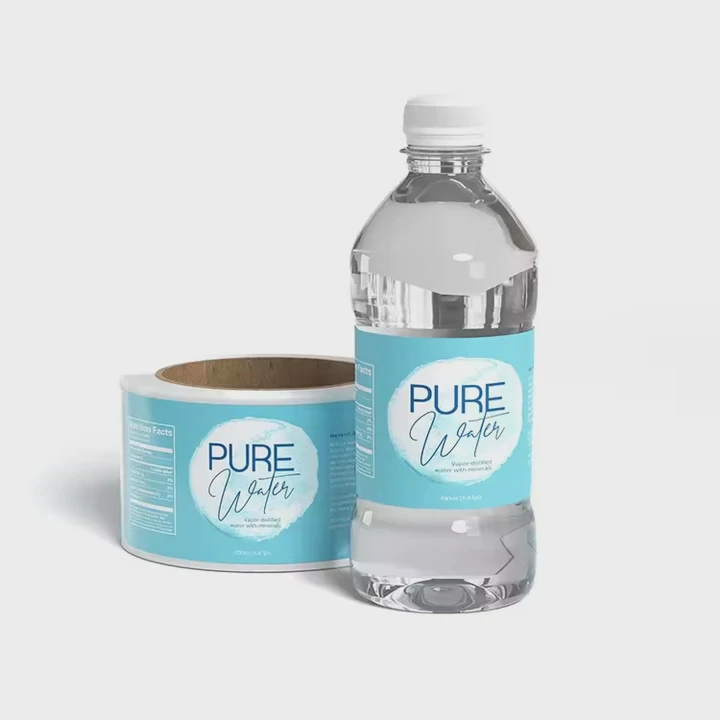 Custom Acrylic Shrink Sleeve Labels Waterproof