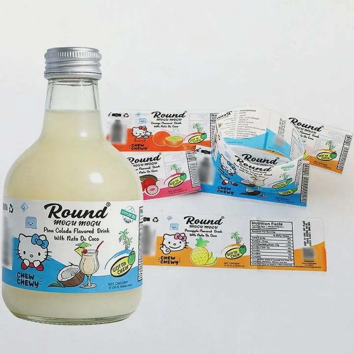 Pvc Shrink Sleeve Label For Beer Bottles & Cans