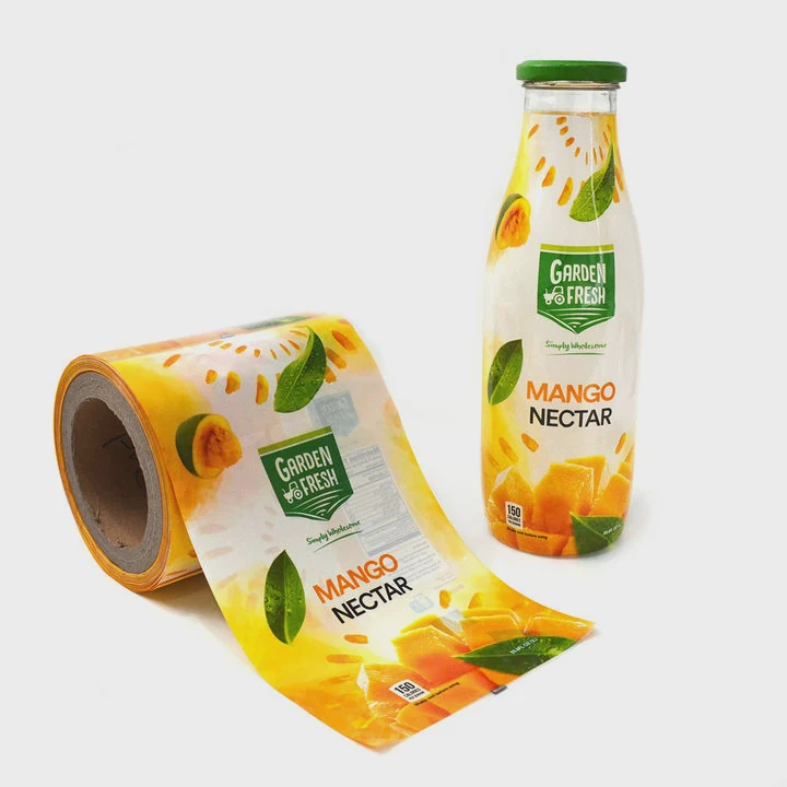 Pet Shrink Labels For Juice Bottles