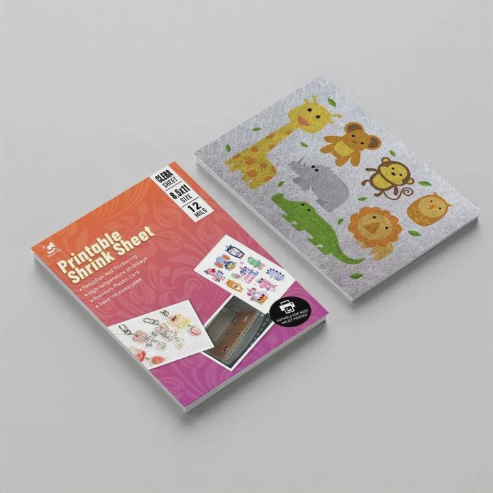 Shrink Film Sheets For Crafts