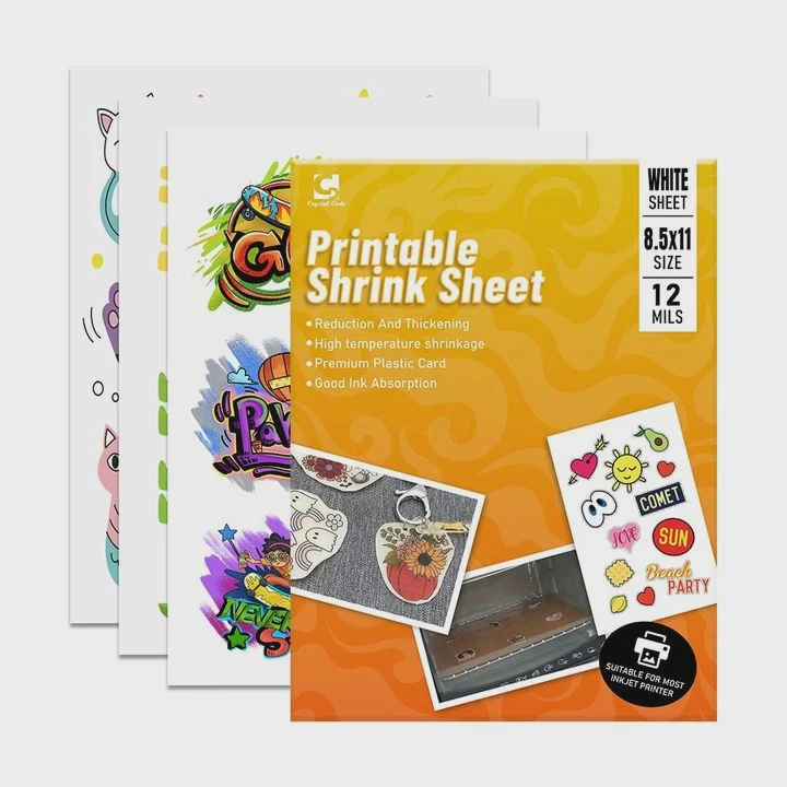 Printable Shrink Film Sheets