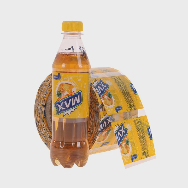 Juice Bottle Shrink Sleeve Labels