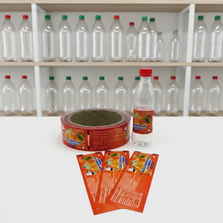 Opaque Bottle Shrink Wrap Labels