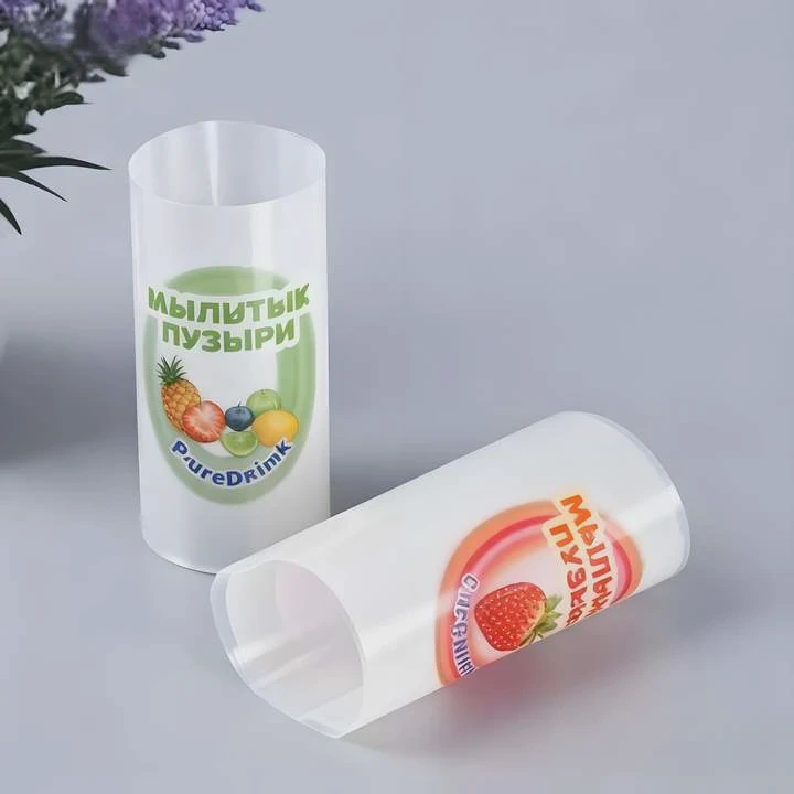 Fruit Juice Bottle Shrink Labels