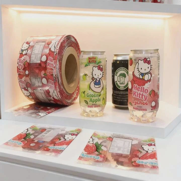 Soda Bottle Shrink Label Rolls