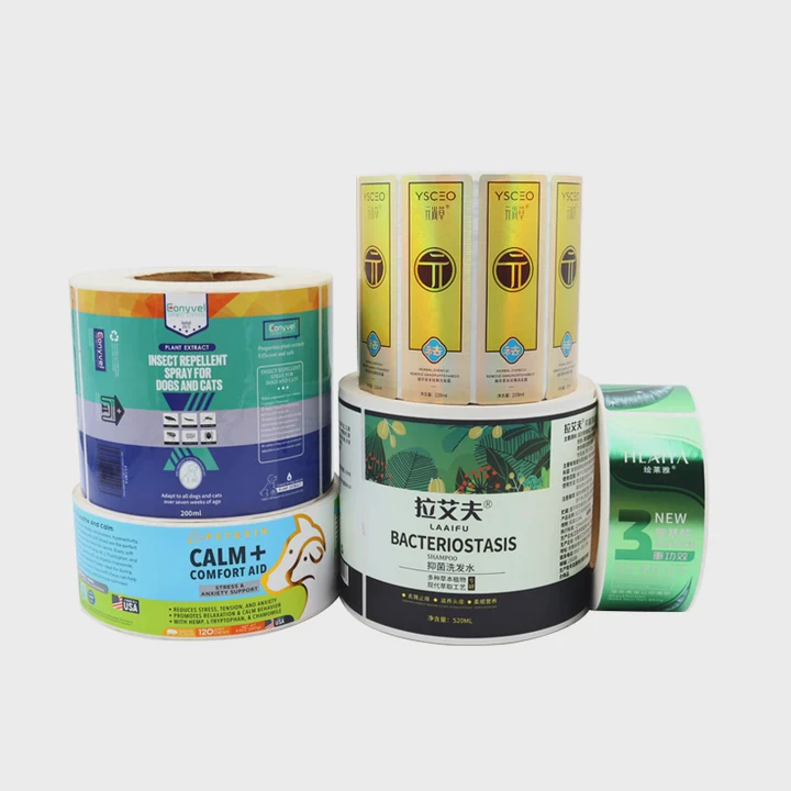 Laundry Bottle Shrink Labels