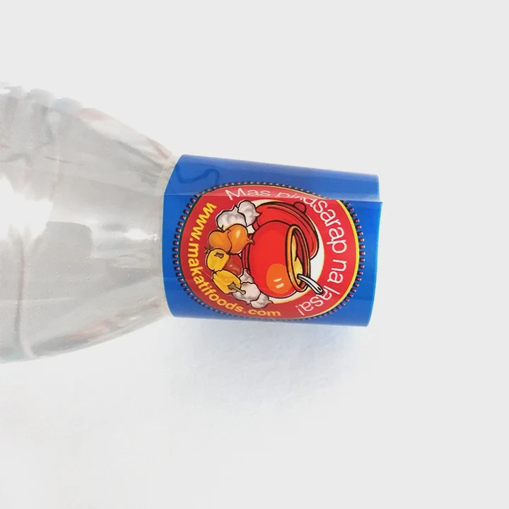 Bottle Cap Shrink Seal Labels
