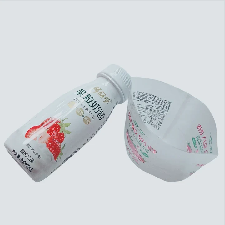 Yogurt Bottle Shrink Labels
