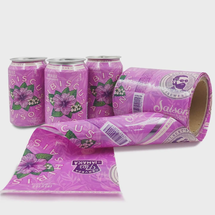 Fruit Drink Shrink Film Labels