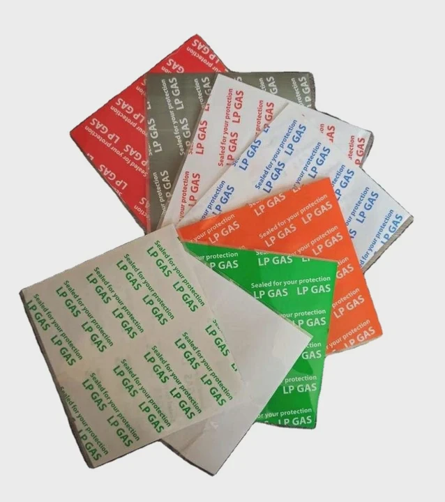 Gas Bottle Cap Labels