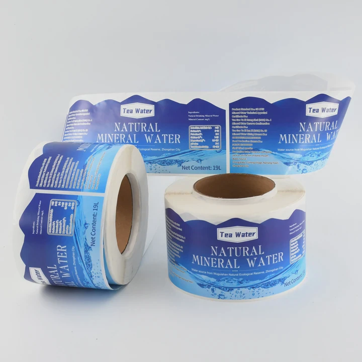 Mineral Water Shrink Label