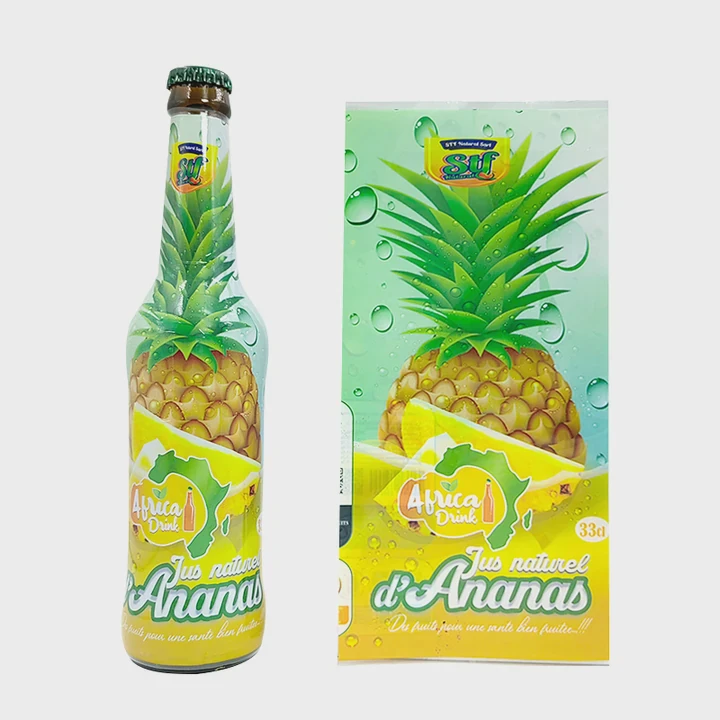 Yellow Shrink Sleeve Film