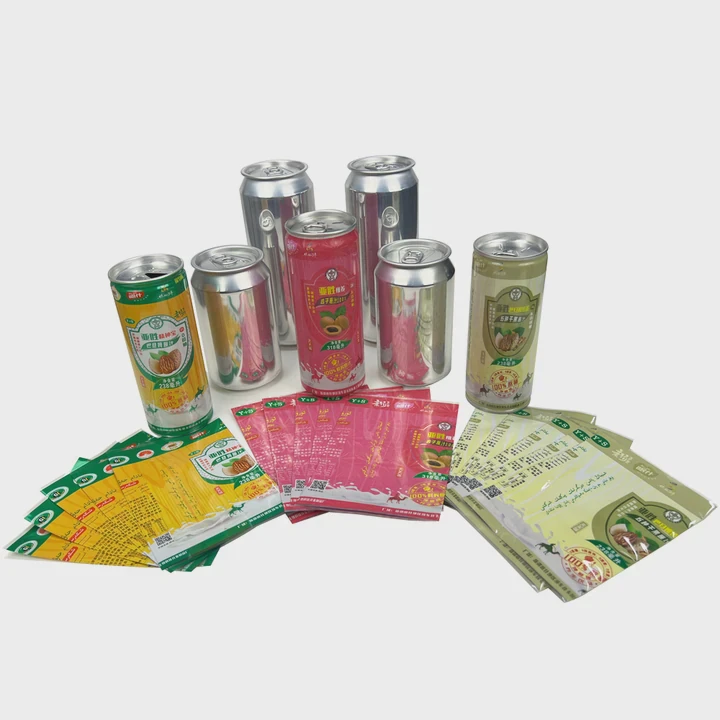 Bottle Can Shrink Sleeve Labels