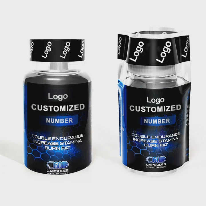 Holographic Bottle Shrink Labels