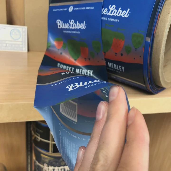 Printed Pet Pvc Shrink Sleeve Labels