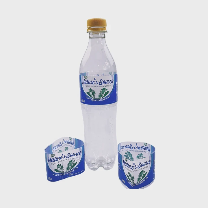 Pvc Water Bottle Shrink Sleeves
