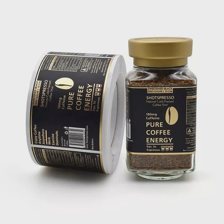 Custom Pvc Bottle Shrink Labels