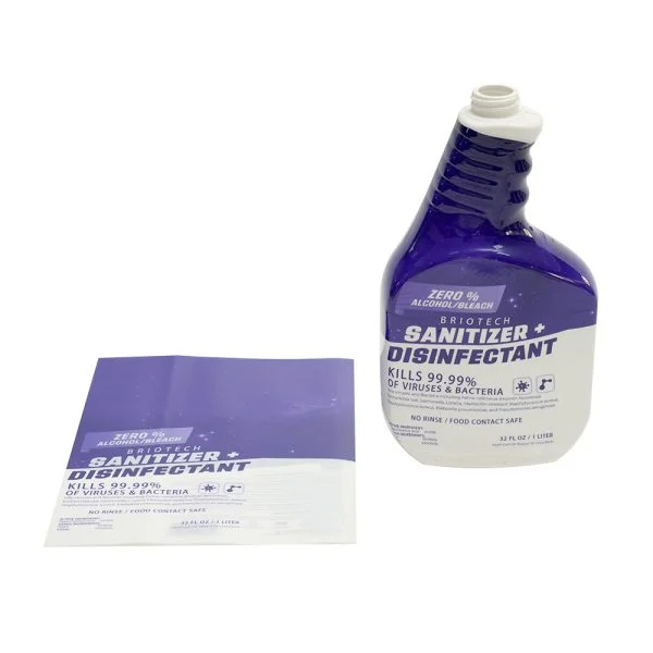 Detergent Shrink Label