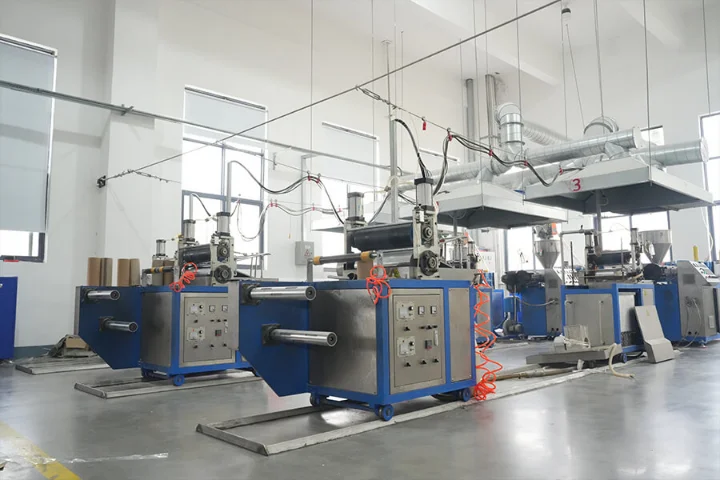 packaging machinery production floor