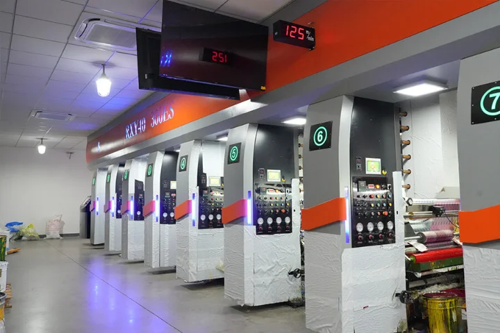packaging printing machinery factory