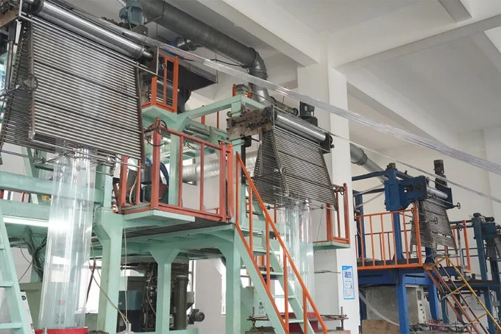 plastic film extrusion machinery
