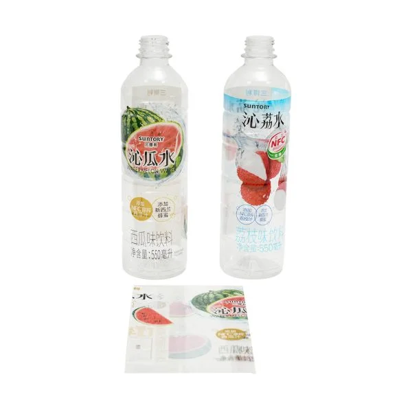 Water Bottle Shrink Sleeve Label